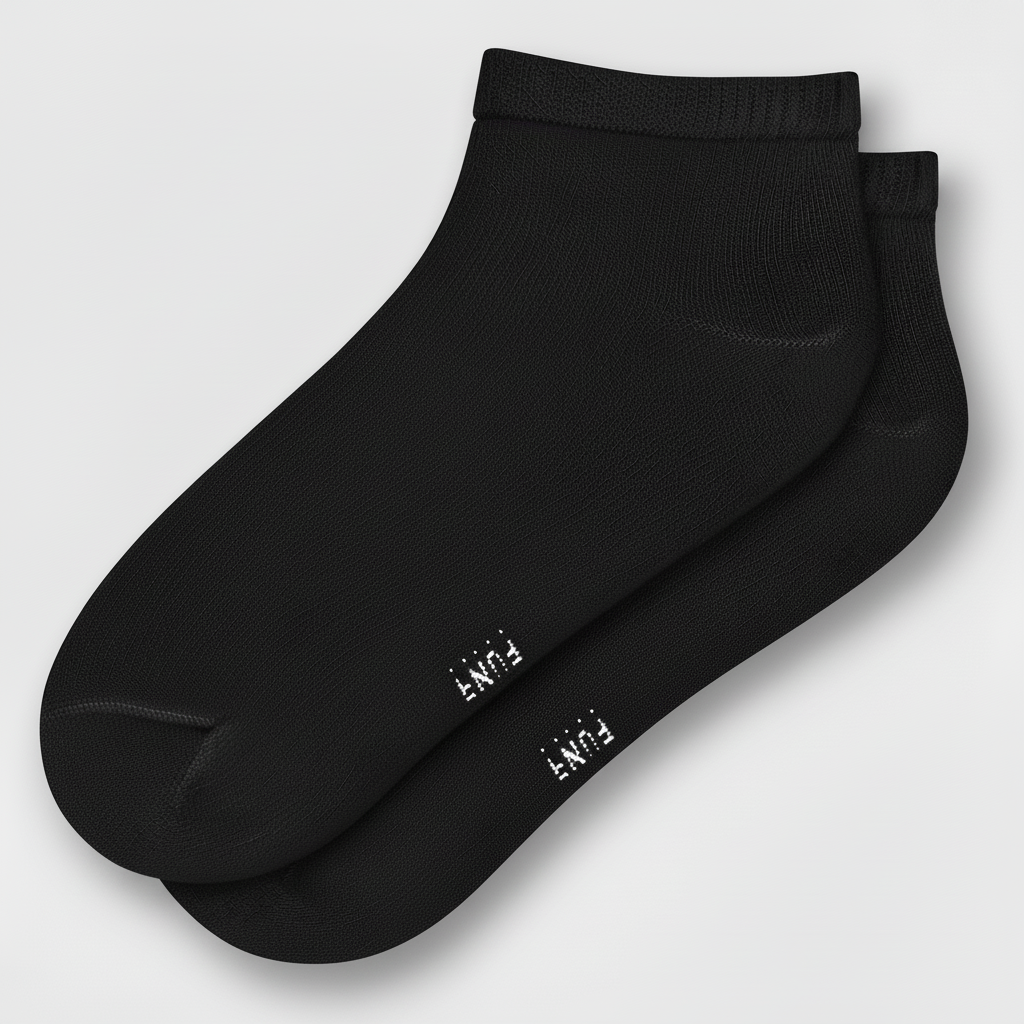 Premium Bamboo Sneaker Socks – Pack of 5 (Mixed Colors)