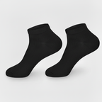 Premium Bamboo Sneaker Socks – Pack of 5 (Mixed Colors)