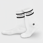 Premium Sports Socks – Twin Pack Black &amp; White