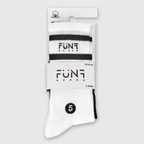 Premium Sports Socks – Twin Pack Black &amp; White
