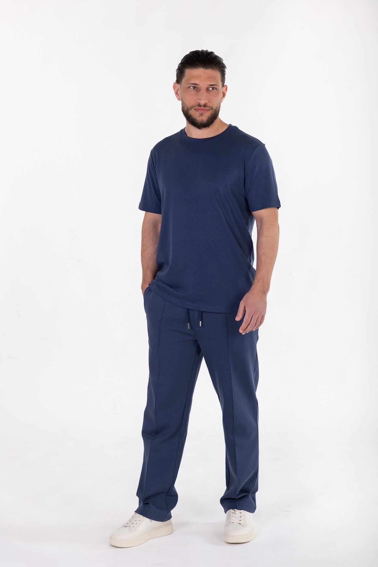 Premium Core Tee - Dunkelblau