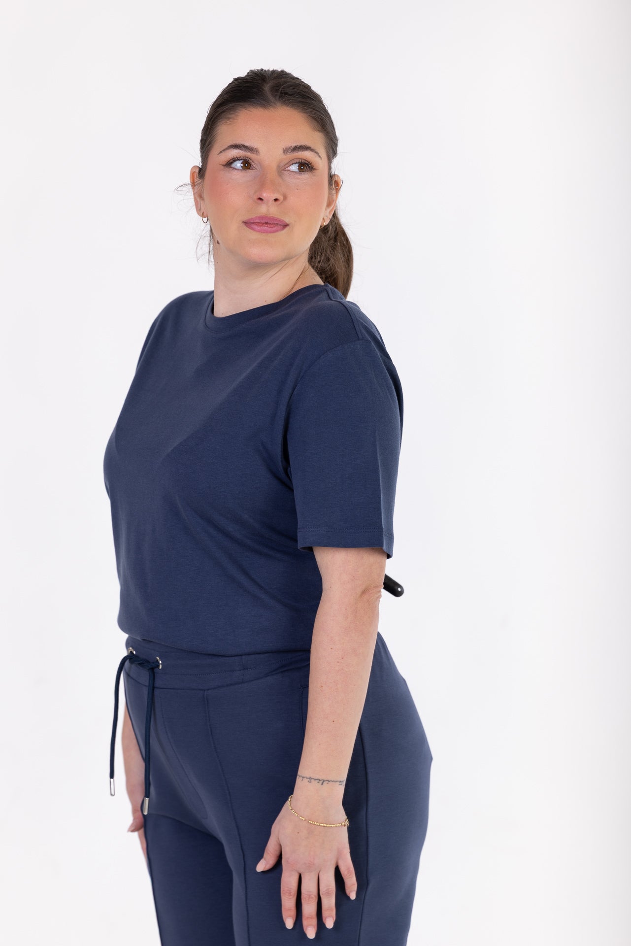 Premium Core Tee - Dunkelblau