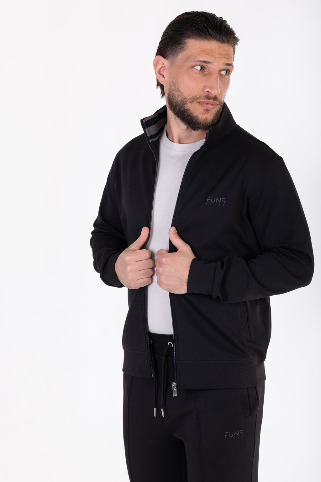 Premium Core Anzug - Schwarz