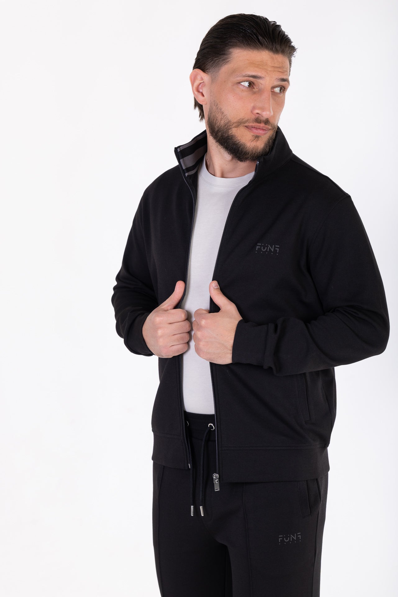 Premium Core Anzug - Schwarz