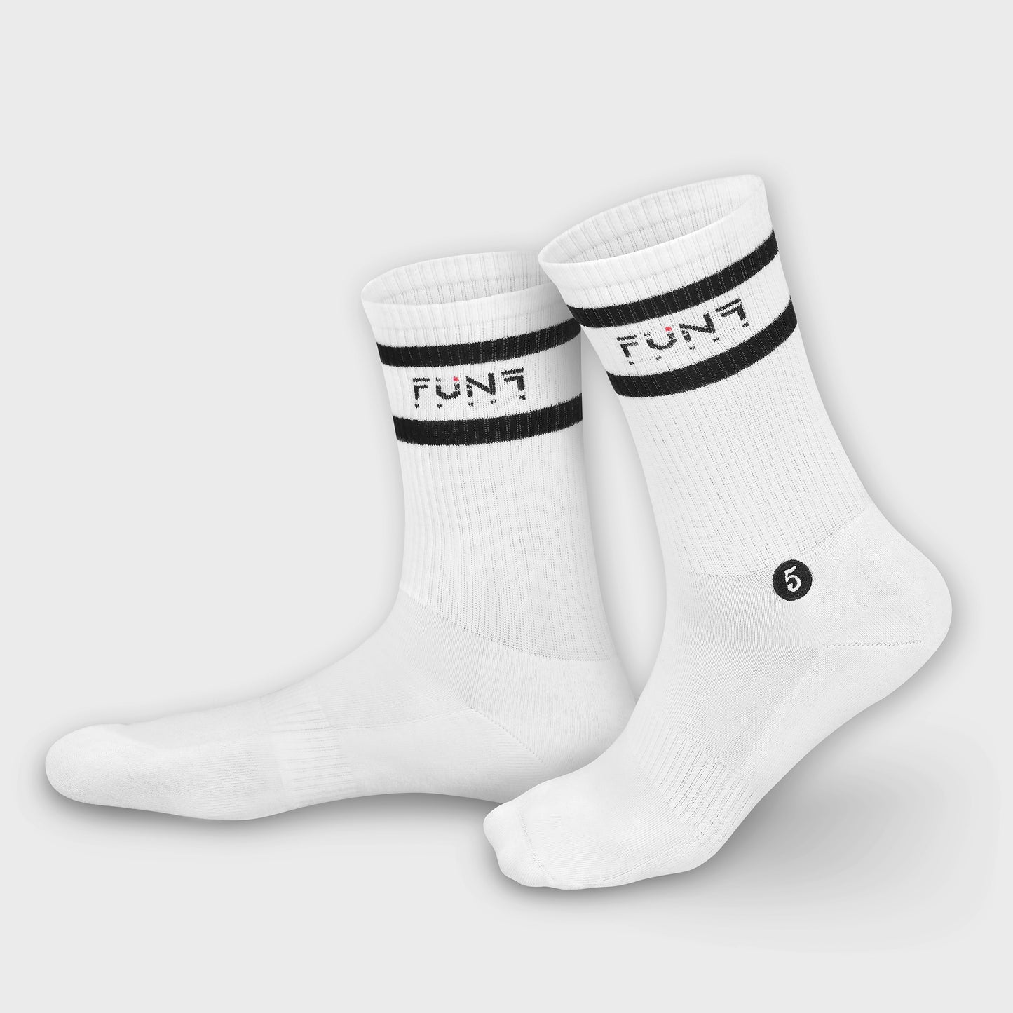 Sportsocken im Doppelpack - Schwarz & Weiß