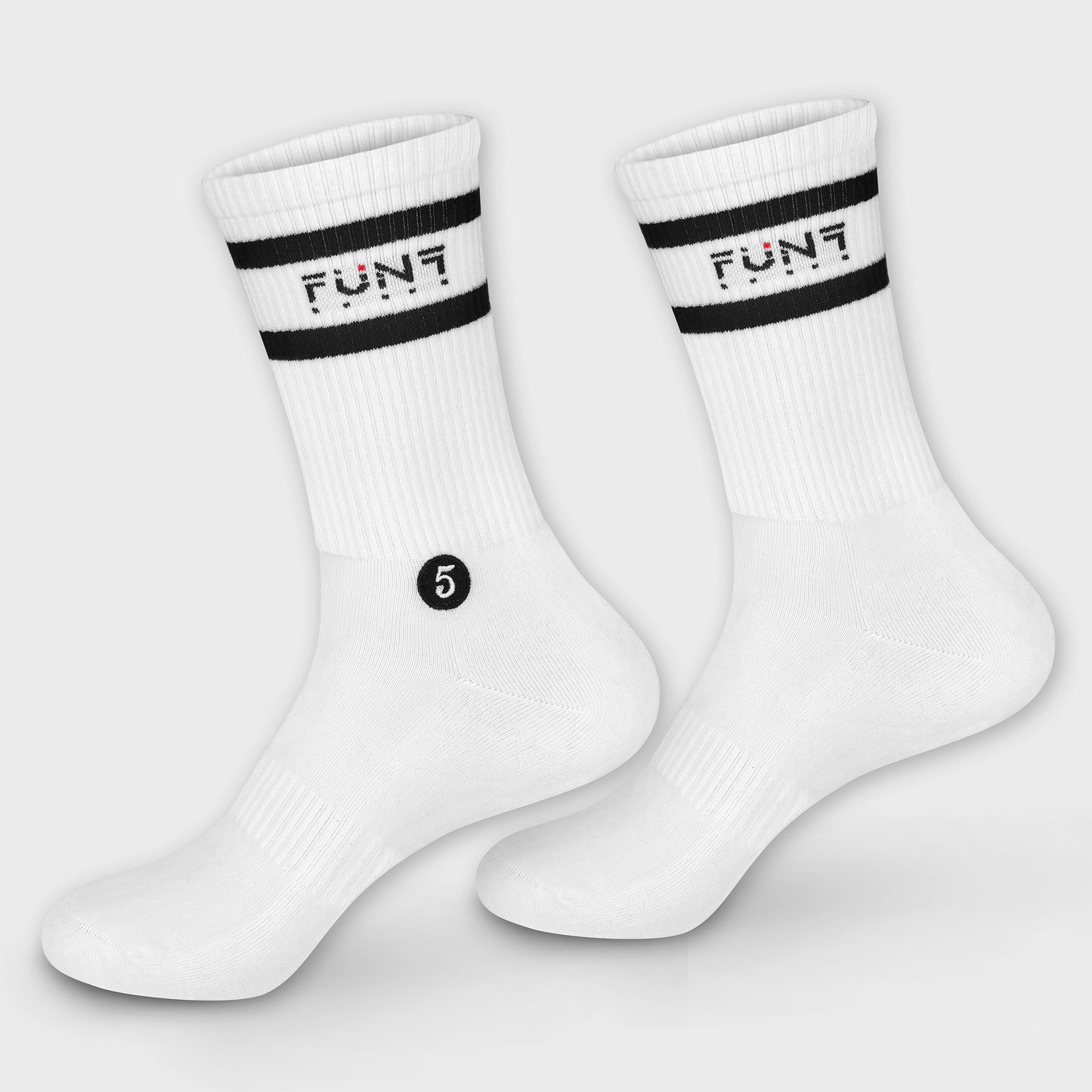 Sportsocken im Doppelpack - Schwarz & Weiß